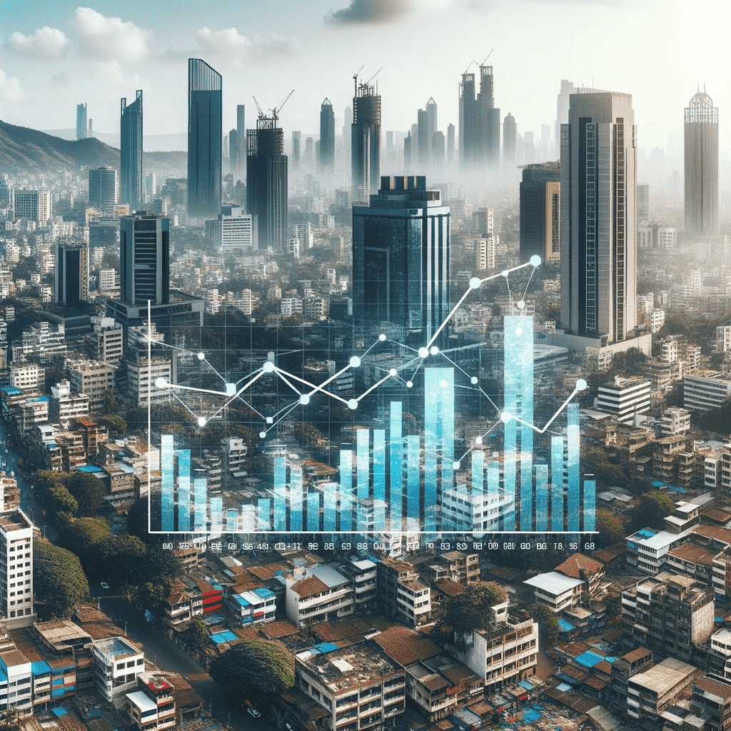 Photo-of-a-bustling-Pune-city-skyline-with-modern-skyscrapers-and-traditional-buildings.-Overlayed-with-a-transparent-layer-showing-a-bar-graph-indica.png.png